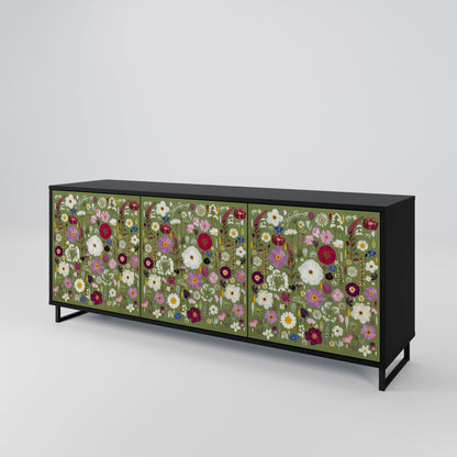 WILD GARDEN 3-türiges Sideboard