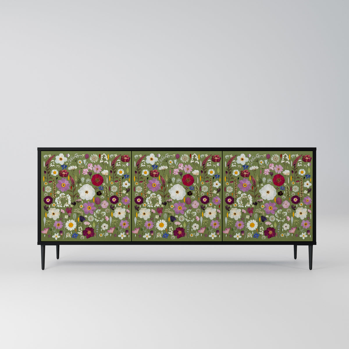 WILD GARDEN 3-türiges Sideboard