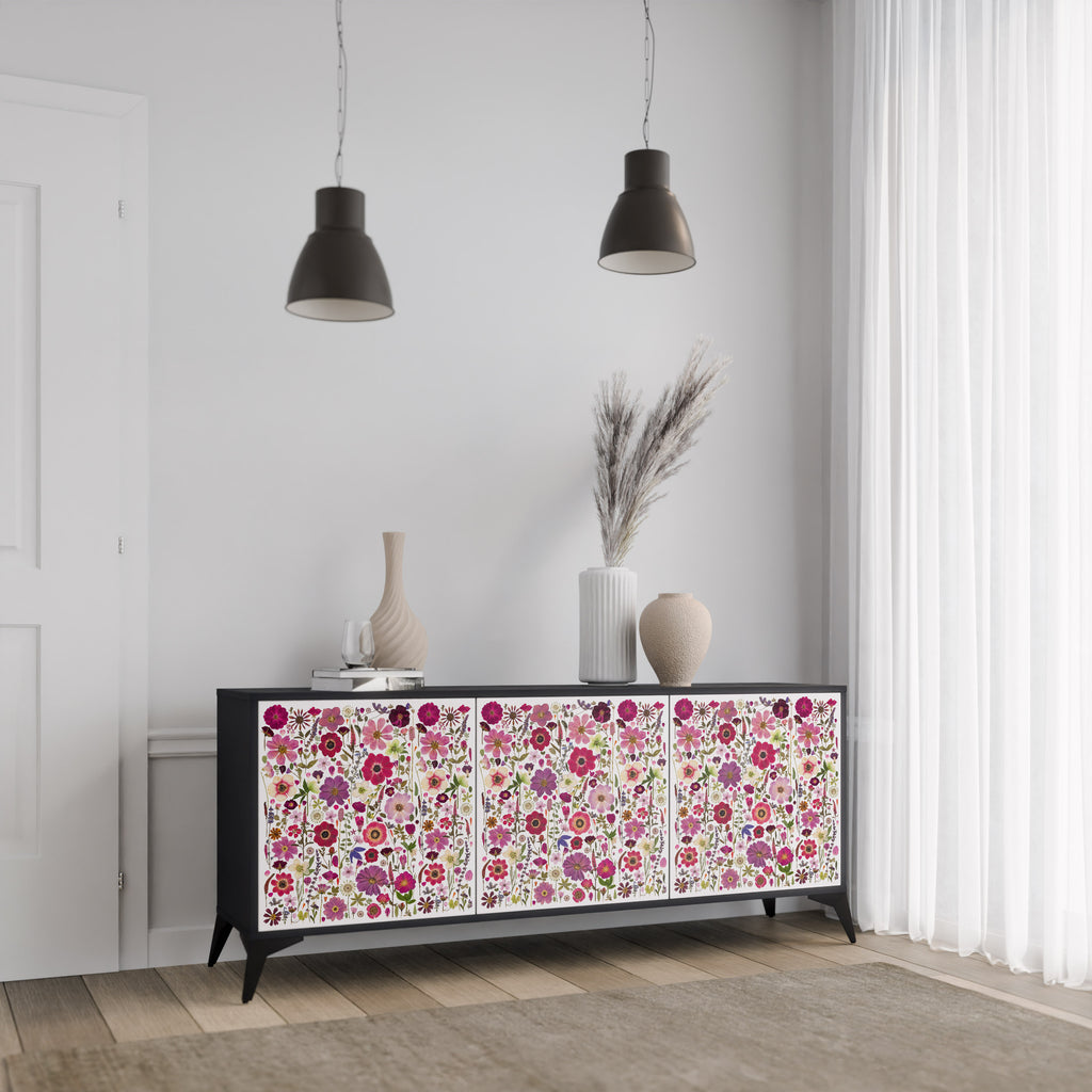 Petal Garden 3-türiges Sideboard