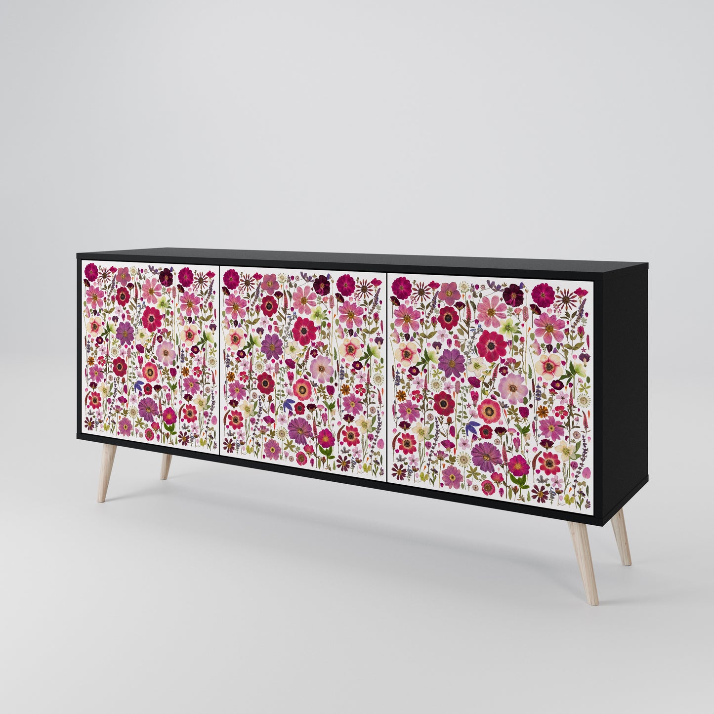 Petal Garden 3-türiges Sideboard