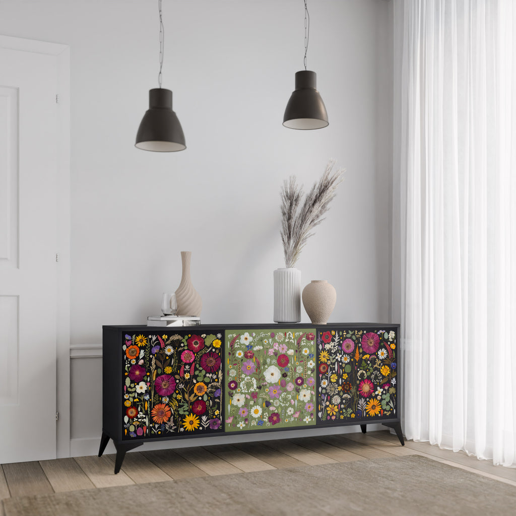 Verdant Garden 3-türiges Sideboard
