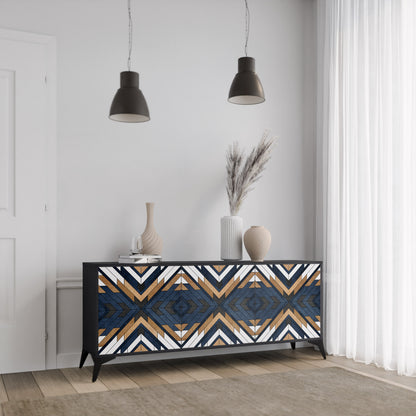 ARTFUL GEOMETRY 3-türiges Sideboard