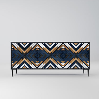 ARTFUL GEOMETRY 3-türiges Sideboard