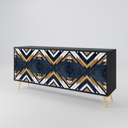 ARTFUL GEOMETRY 3-türiges Sideboard