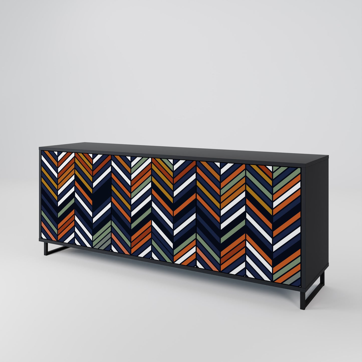 VIBRANT PATCHWORK 3-türiges Sideboard