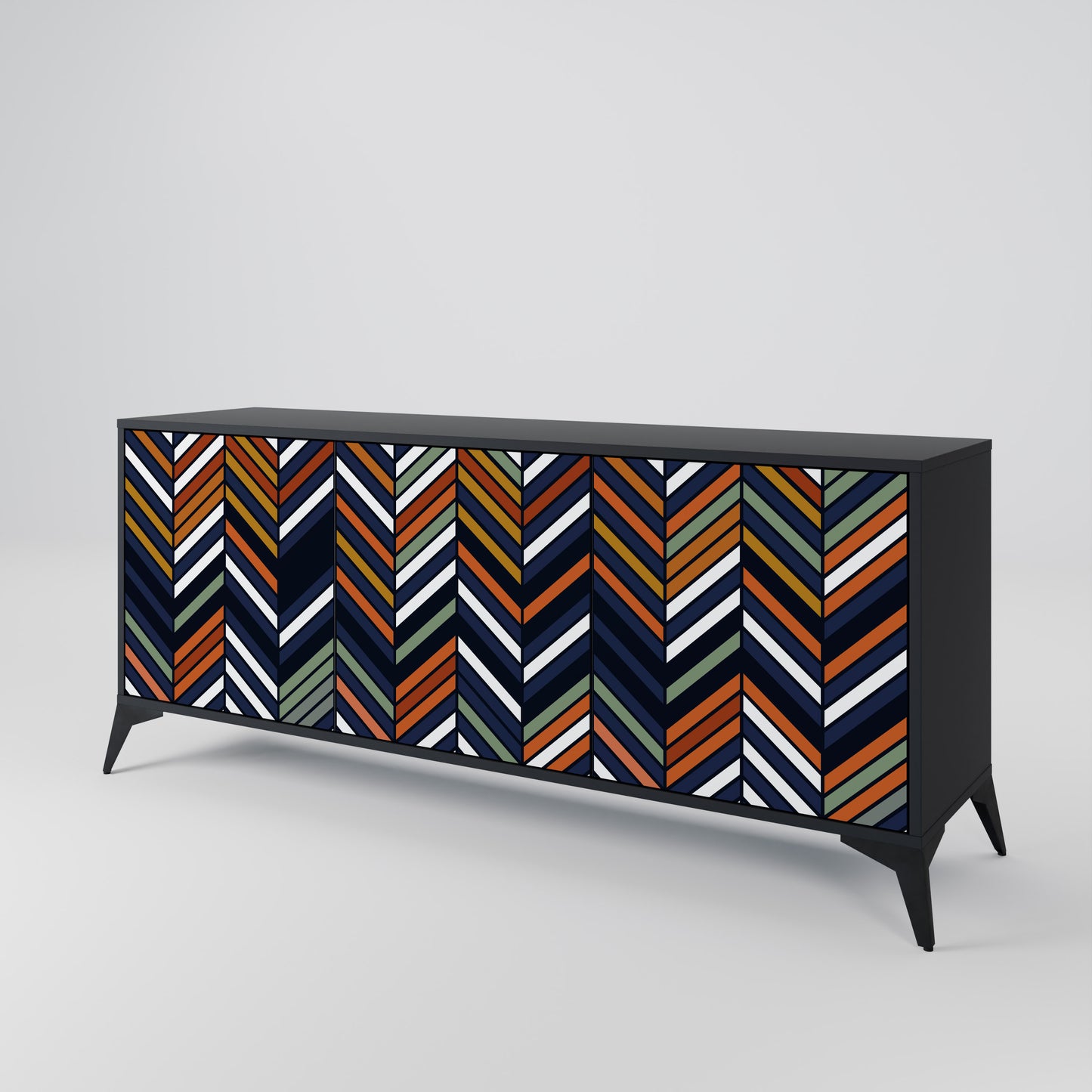 VIBRANT PATCHWORK 3-türiges Sideboard