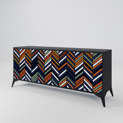 VIBRANT PATCHWORK 3-türiges Sideboard