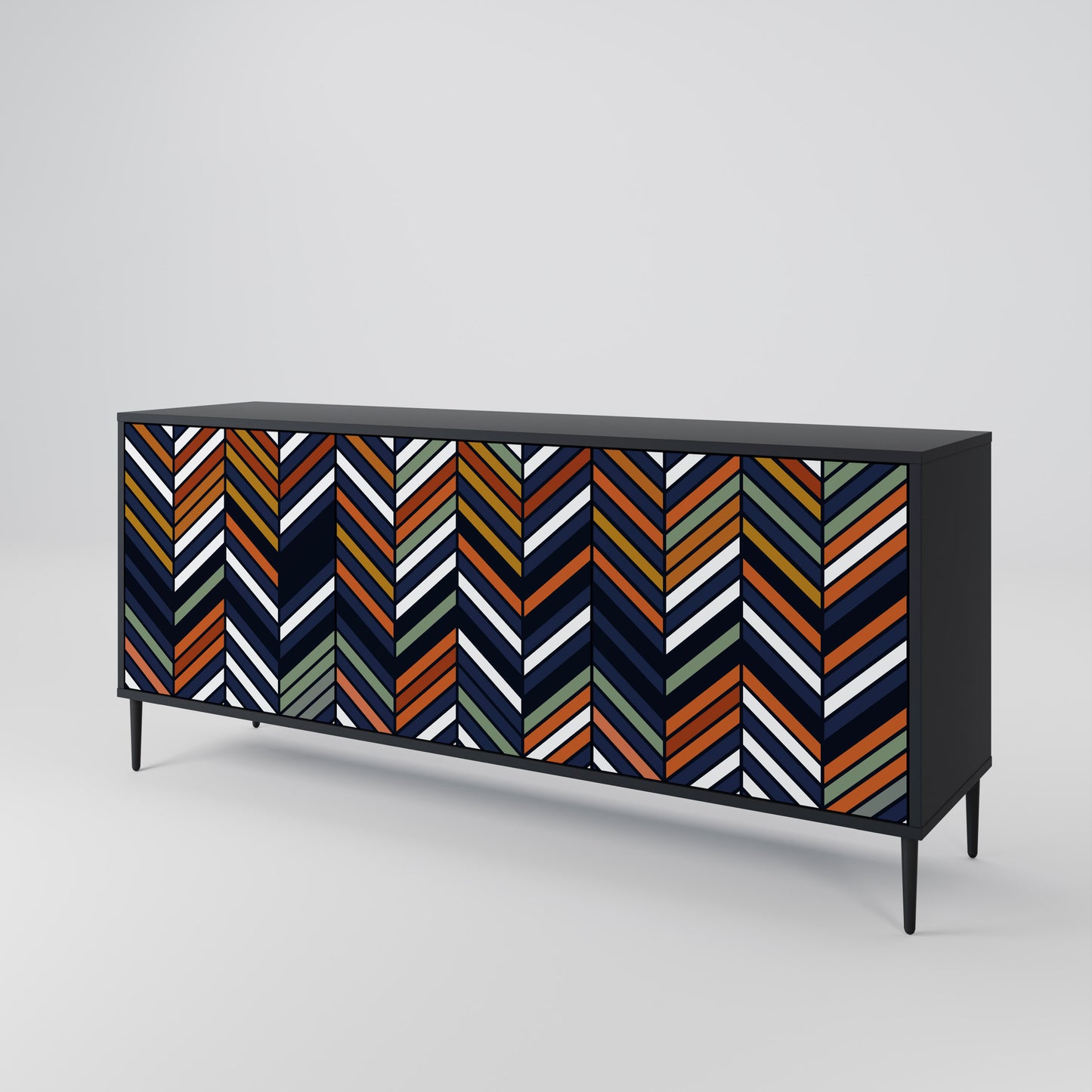 VIBRANT PATCHWORK 3-türiges Sideboard
