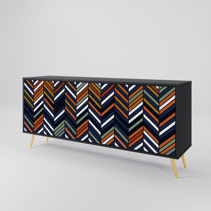 VIBRANT PATCHWORK 3-türiges Sideboard