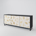 SPOTTED DAZE 3-Door Sideboard in Black Finish