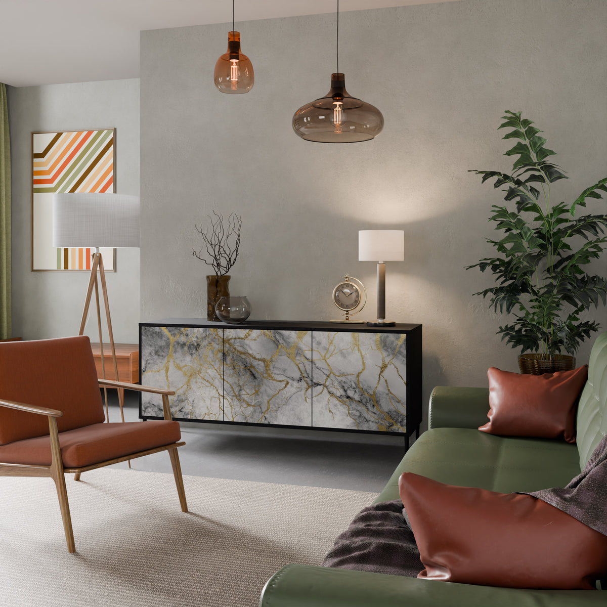 TIMELESS GLIDE 3-türiges Sideboard