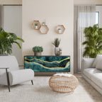 GOLDRUSH ODYSSEY 3-Door Sideboard in Black Finish