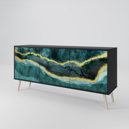 GOLDRUSH ODYSSEY 3-türiges Sideboard