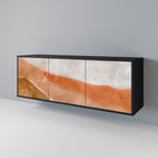 SANDHILLS SPLENDOUR 3-Door Sideboard in Black Finish