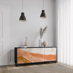 SANDHILLS SPLENDOUR 3-Door Sideboard in Black Finish