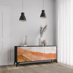 SANDHILLS SPLENDOUR 3-Door Sideboard in Black Finish