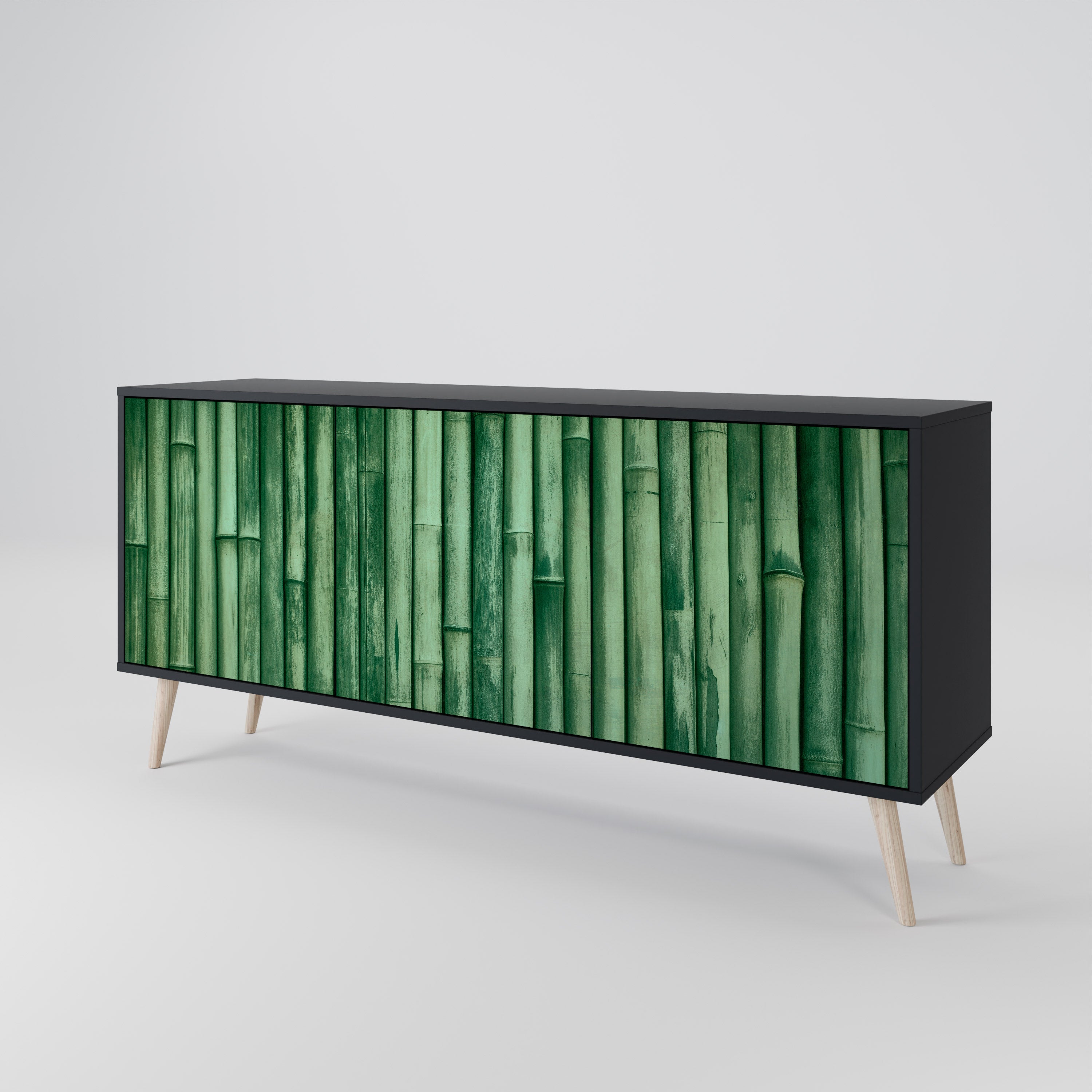 NATURAL GREEN 3-türiges Sideboard