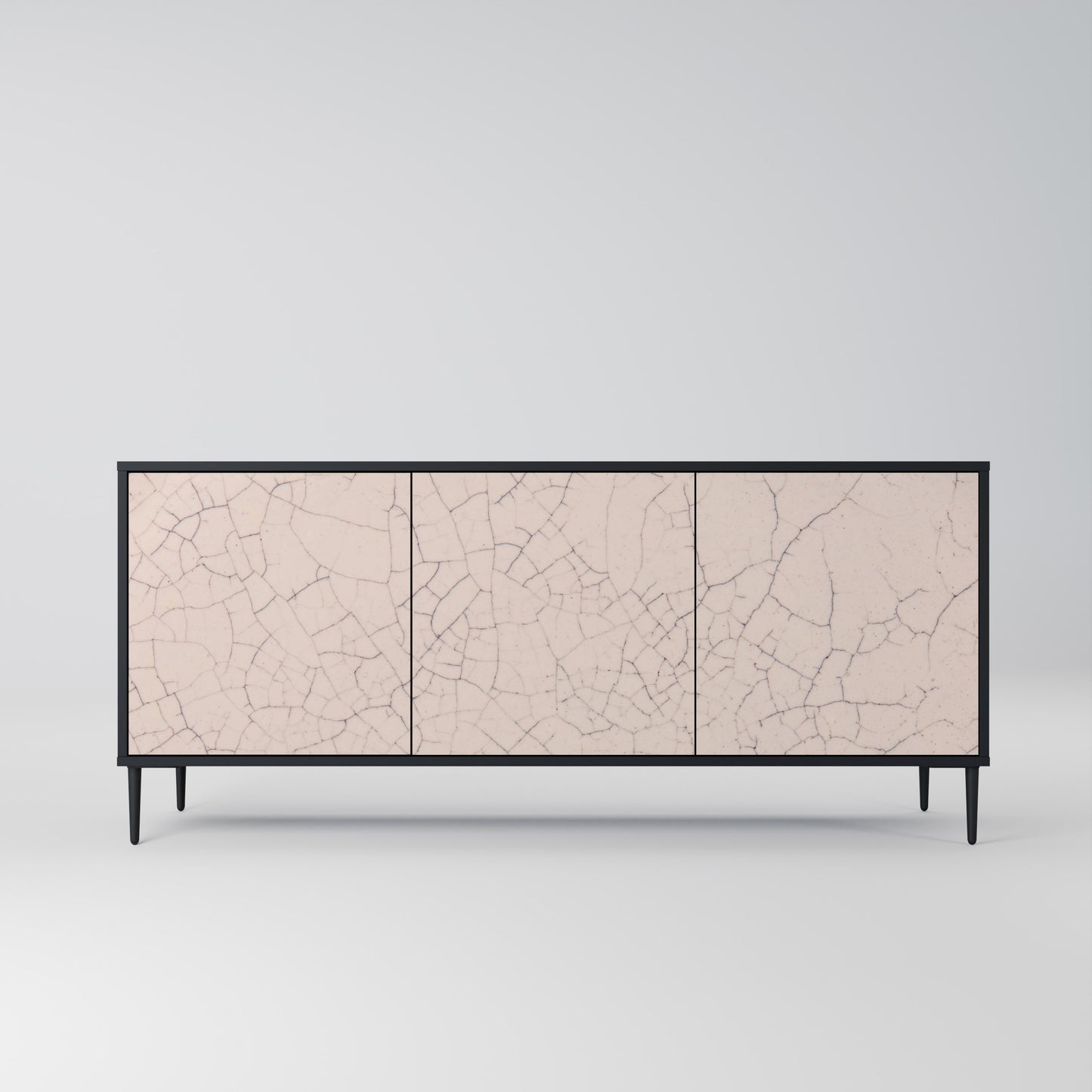 CERAMIC TEXTURE 3-türiges Sideboard