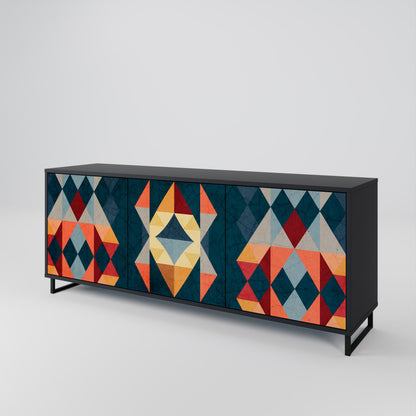 CRACKED ILLUSION 3-türiges Sideboard