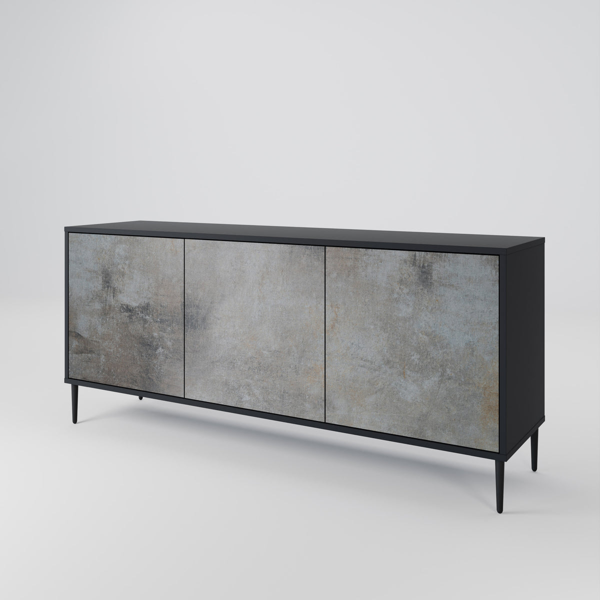 CONCRETE WALL 3-türiges Sideboard