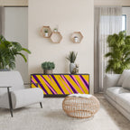 DREAMS COME TRUE 3-Door Sideboard in Black Finish