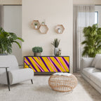 DREAMS COME TRUE 3-Door Sideboard in Black Finish