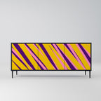 DREAMS COME TRUE 3-Door Sideboard in Black Finish