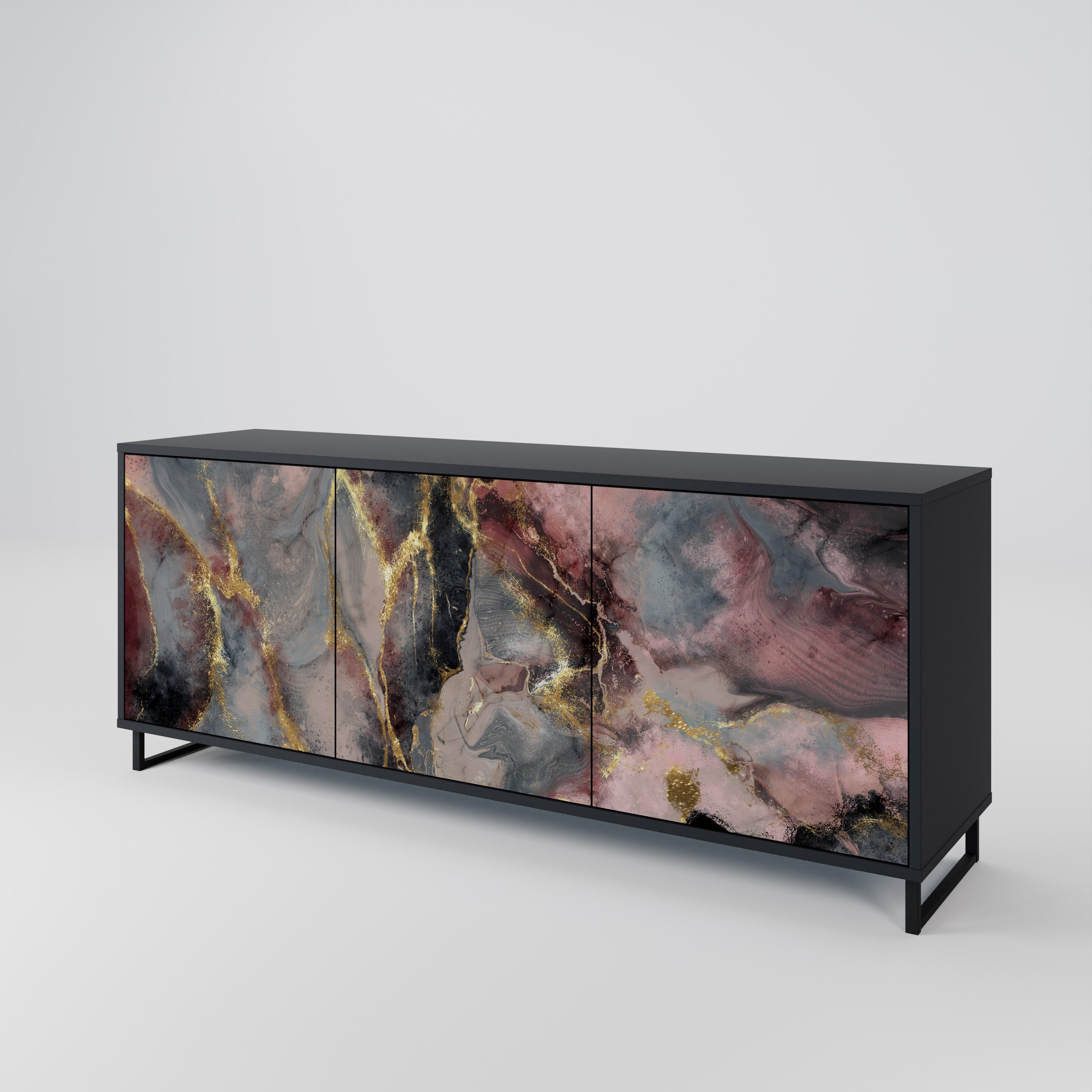 GOLDEN TIDES 3-türiges Sideboard