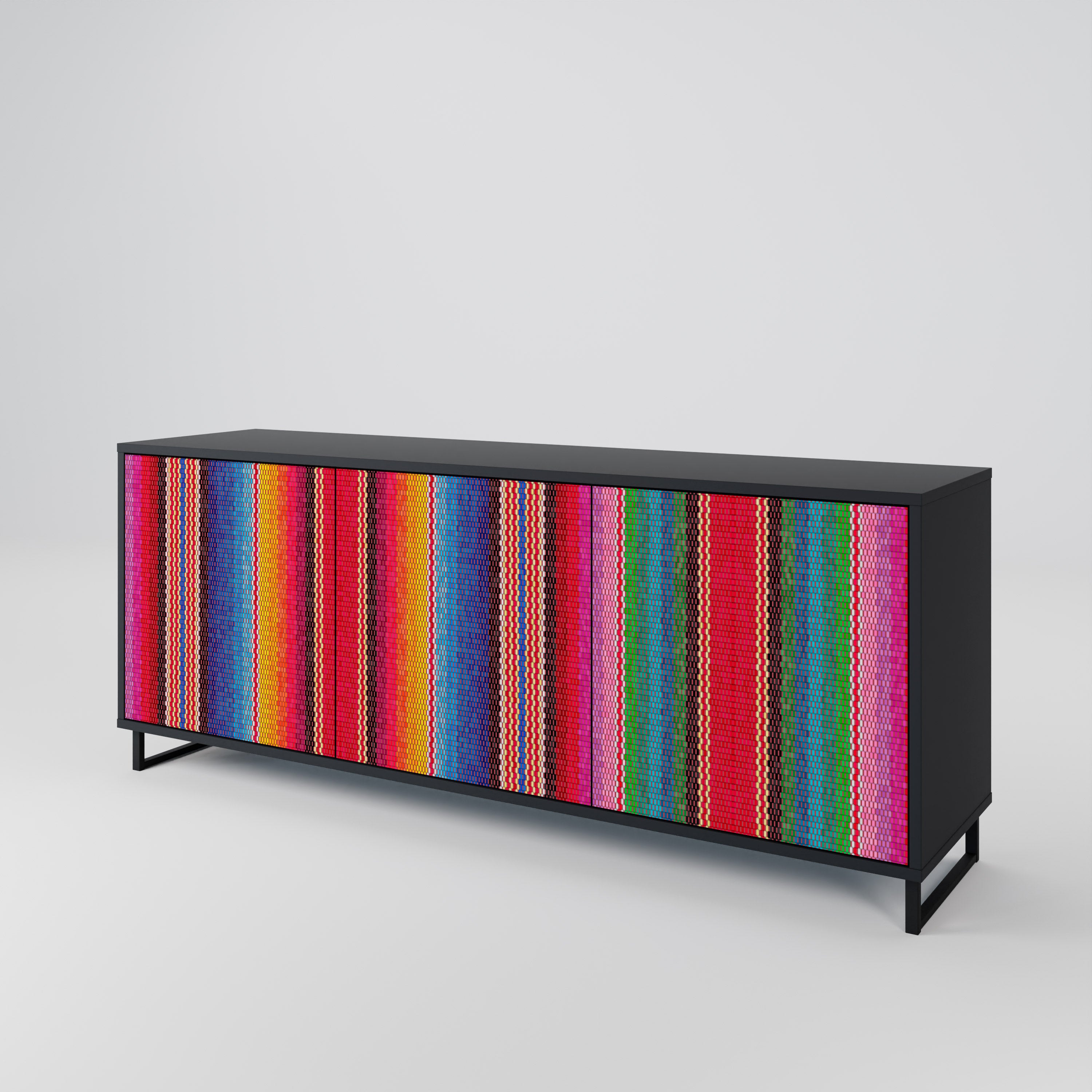 ETHNIC MEXICAN 3-türiges Sideboard
