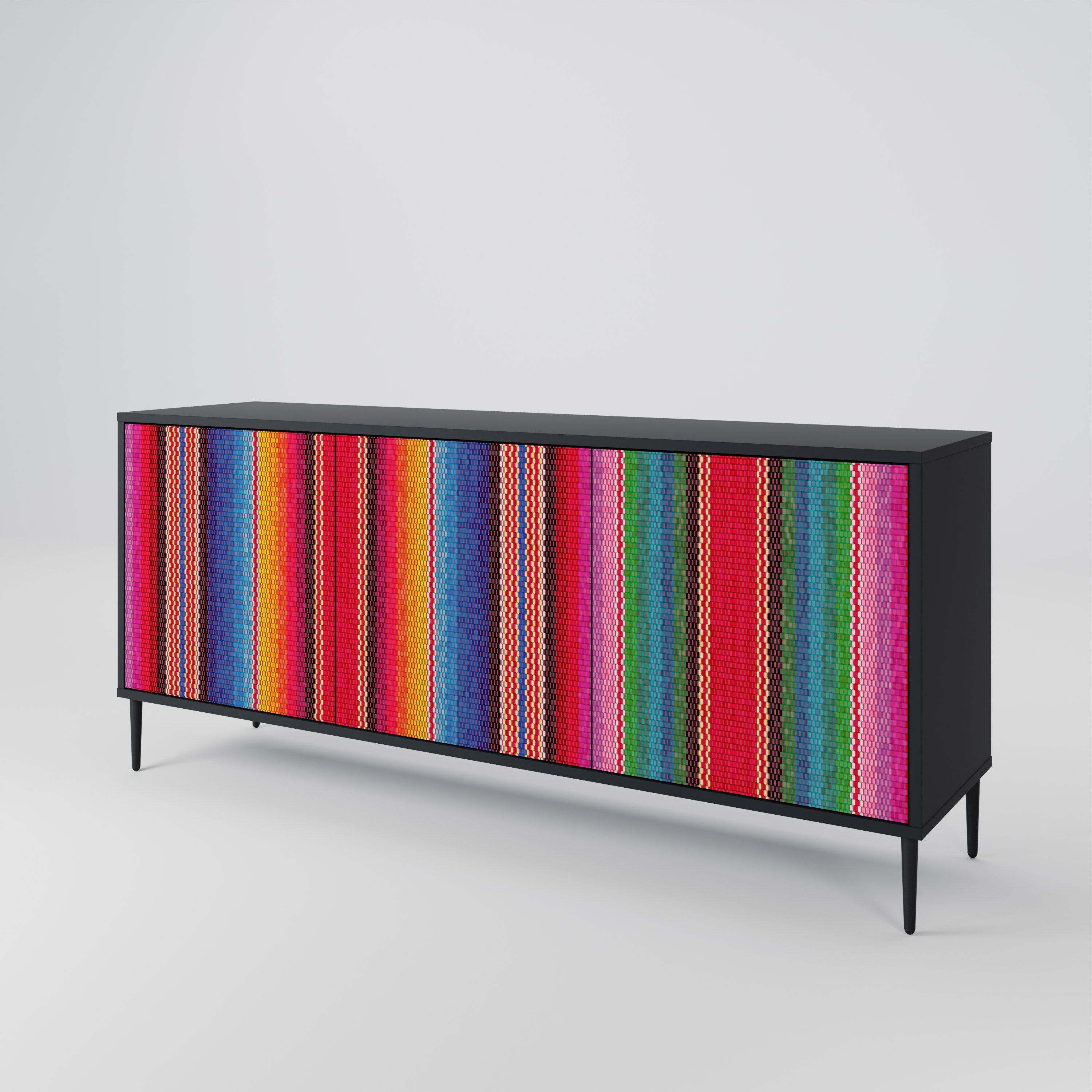 ETHNIC MEXICAN 3-türiges Sideboard