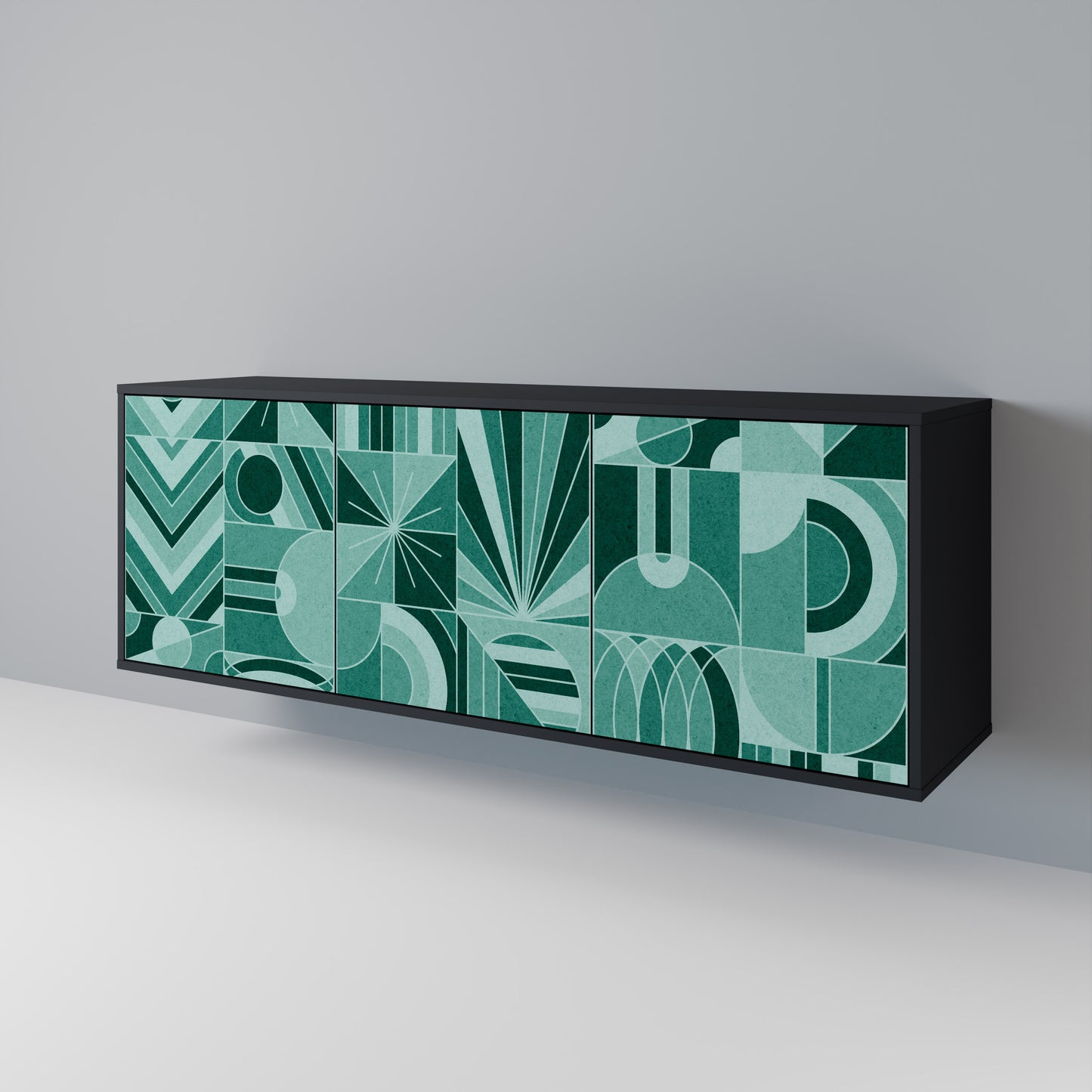 HARMONIC GRID 3-türiges Sideboard