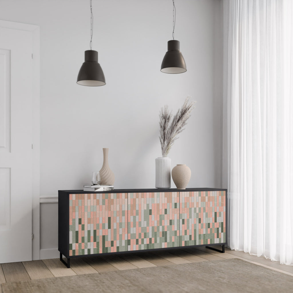 BUILDING THE FUTURE 3-türiges Sideboard in Schwarz