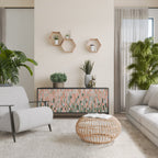 BUILDING THE FUTURE 3-Door Sideboard in Black Finish