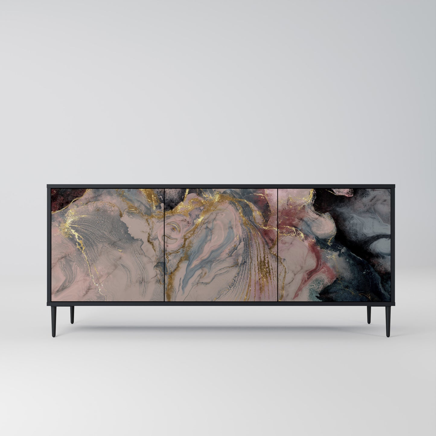 GILDED SWIRLS 3-türiges Sideboard