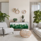 EXPENSIVE NATURE 3-Door Sideboard in Black Finish