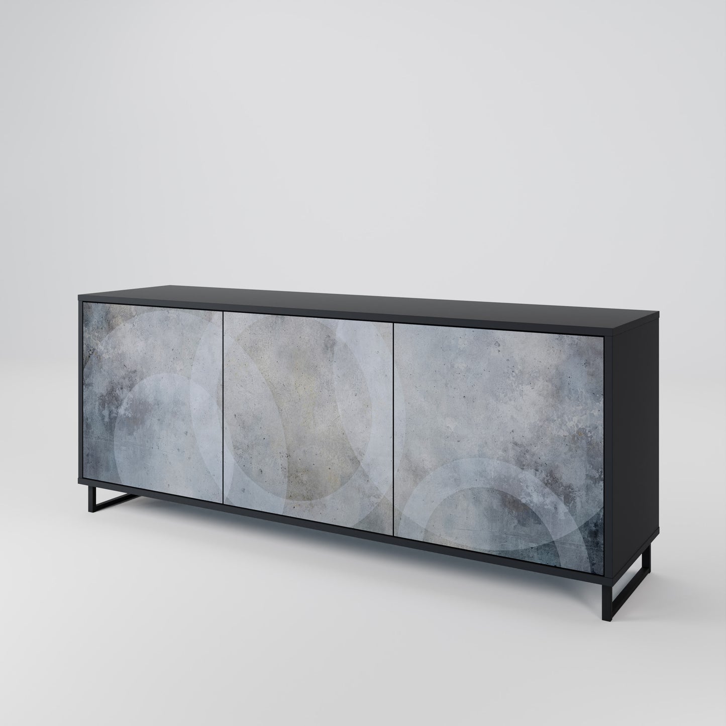 MUTED ARC 3-türiges Sideboard