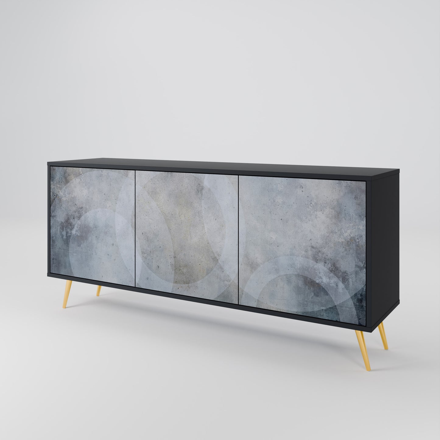 MUTED ARC 3-türiges Sideboard