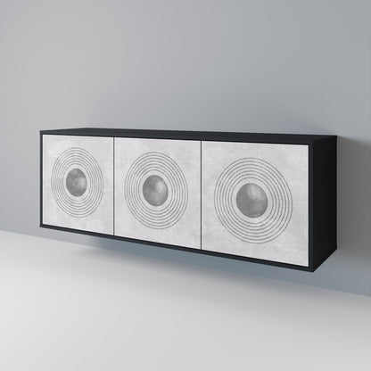 SOLID CIRCLES 3-türiges Sideboard