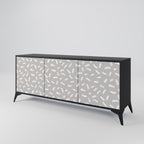 PASSING SECONDS 3-Door Sideboard in Black Finish