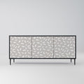 PASSING SECONDS 3-Door Sideboard in Black Finish