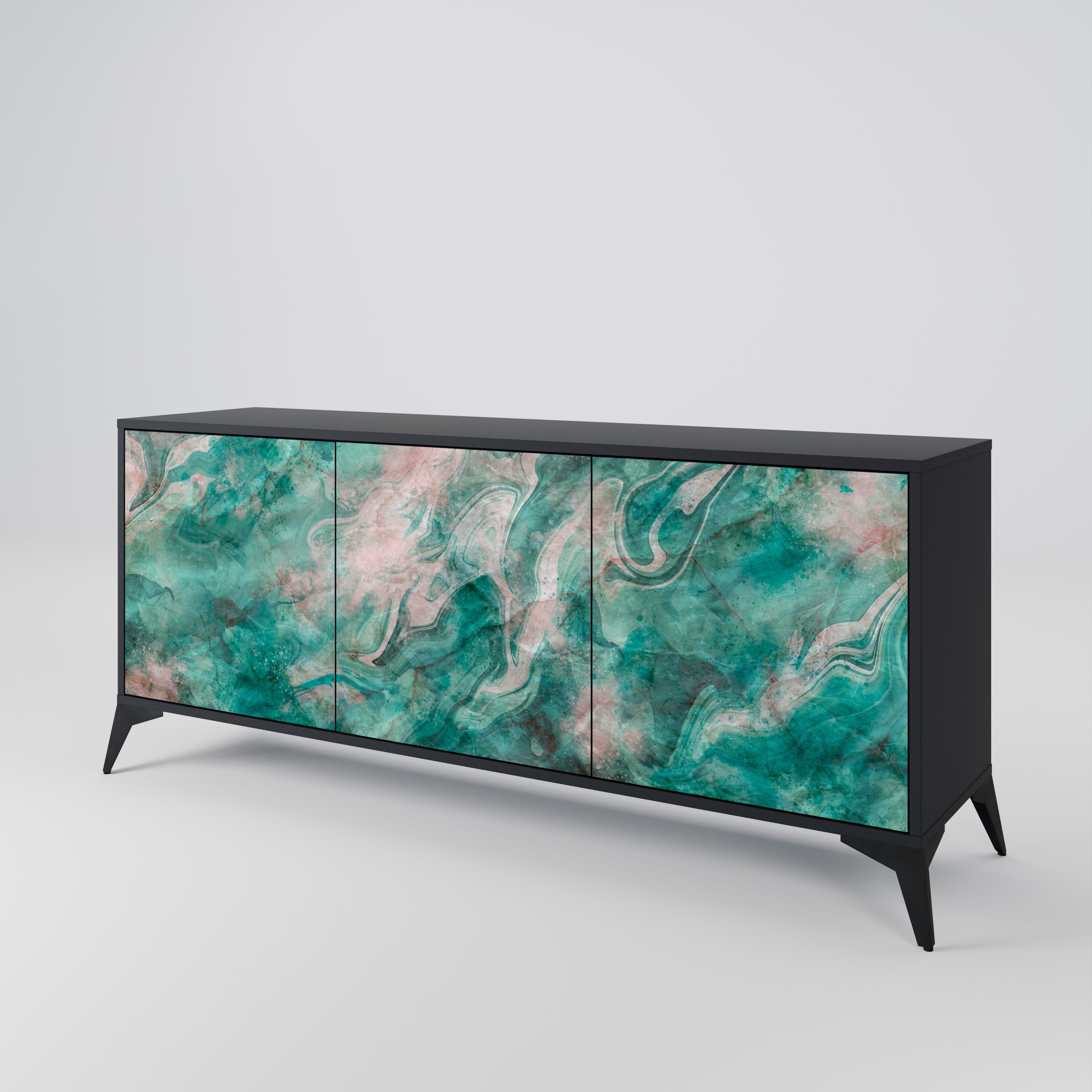 ABSTRACT ALCHEMY 3-Door Sideboard