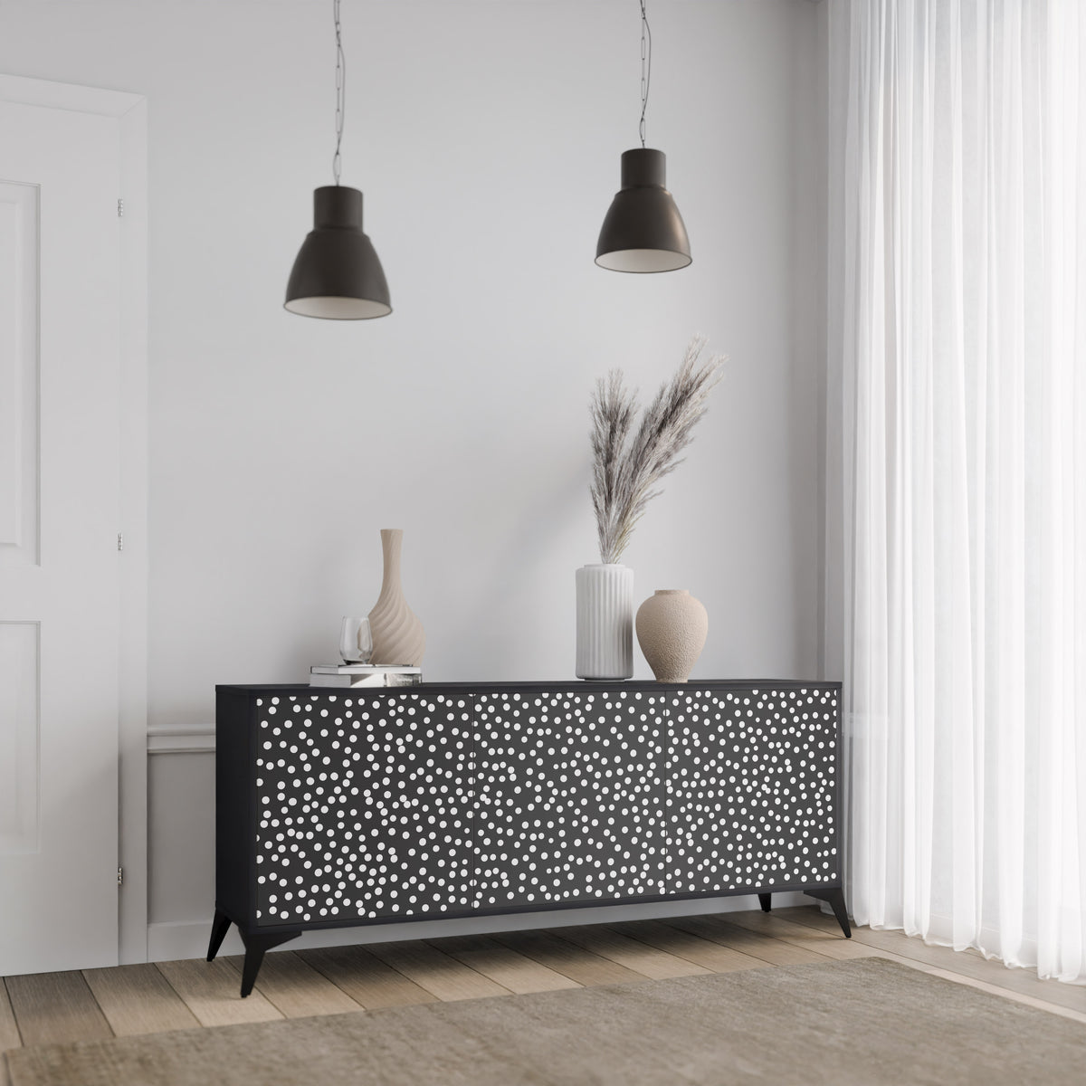 BLINDING LIGHTS 3-türiges Sideboard