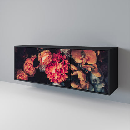 NEVERENDING BLOOM 3-türiges Sideboard