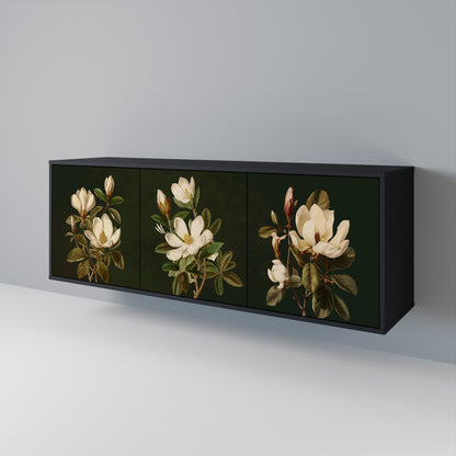 FLORAL NOIR 3-türiges Sideboard