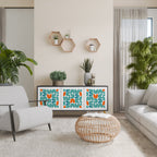 BE THE CHANGE 3-Door Sideboard in Black Finish