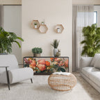 STYLISH BEAUTY 3-Door Sideboard in Black Finish