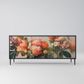 STYLISH BEAUTY 3-Door Sideboard in Black Finish