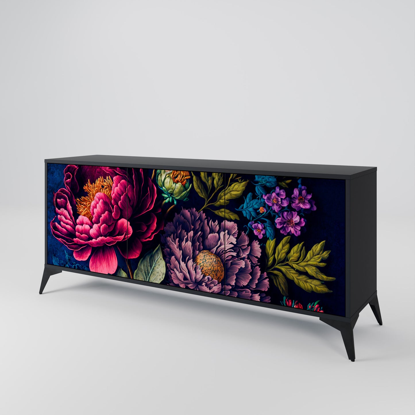 BLOOMING ELEGANCE 3-türiges Sideboard