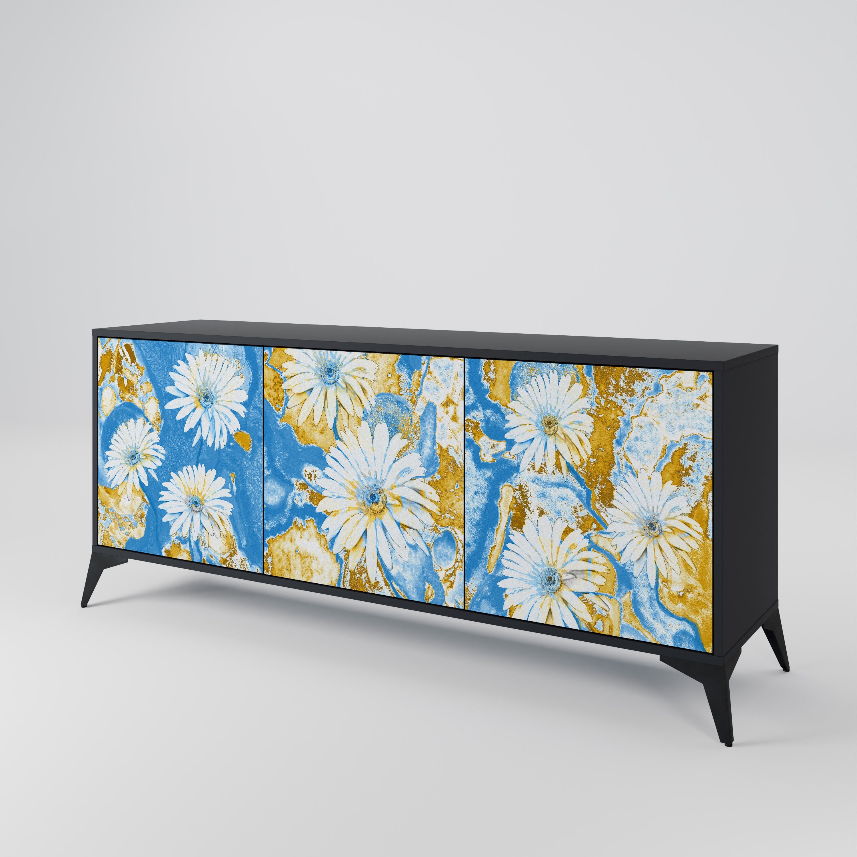 DAISY LUXE 3-Door Sideboard