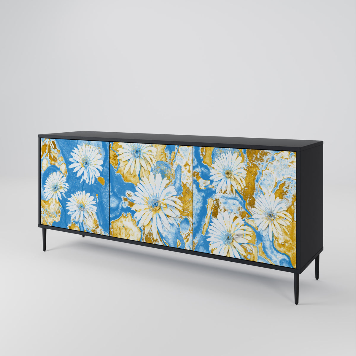 DAISY LUXE 3-türiges Sideboard